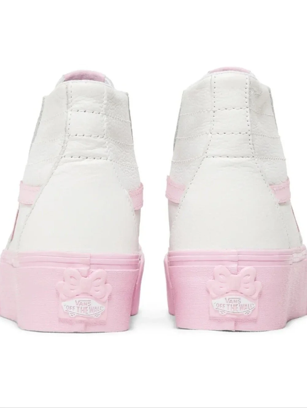NIB VANS Barbie x Sk8-Hi Tapered Stackform 'White Pink Size 6Mens/7.5Womens